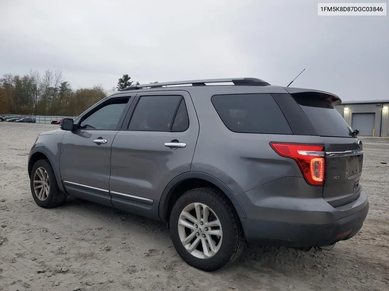 1FM5K8D87DGC03846 2013 Ford Explorer Xlt
