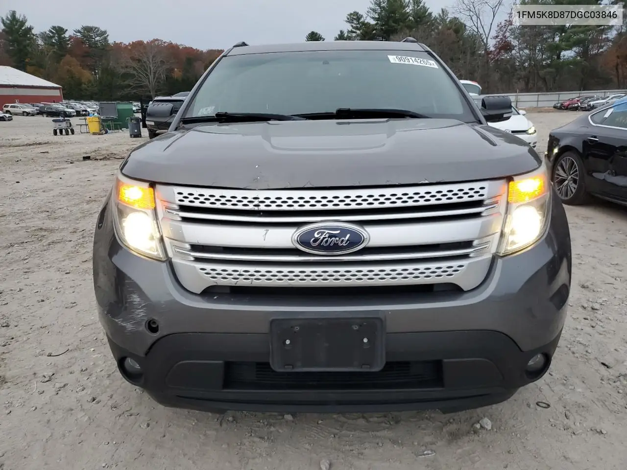 1FM5K8D87DGC03846 2013 Ford Explorer Xlt