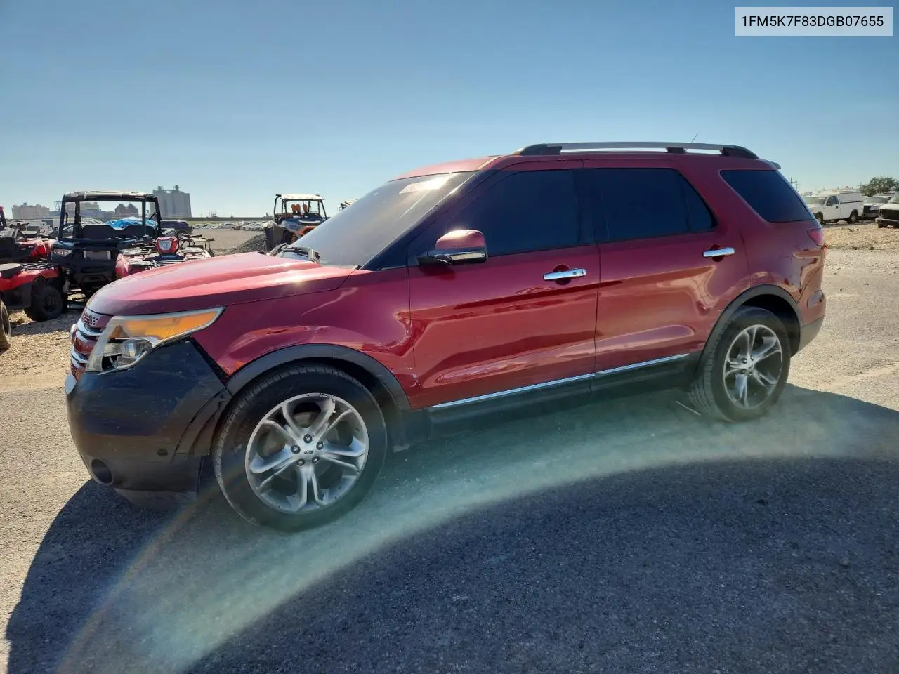 1FM5K7F83DGB07655 2013 Ford Explorer Limited
