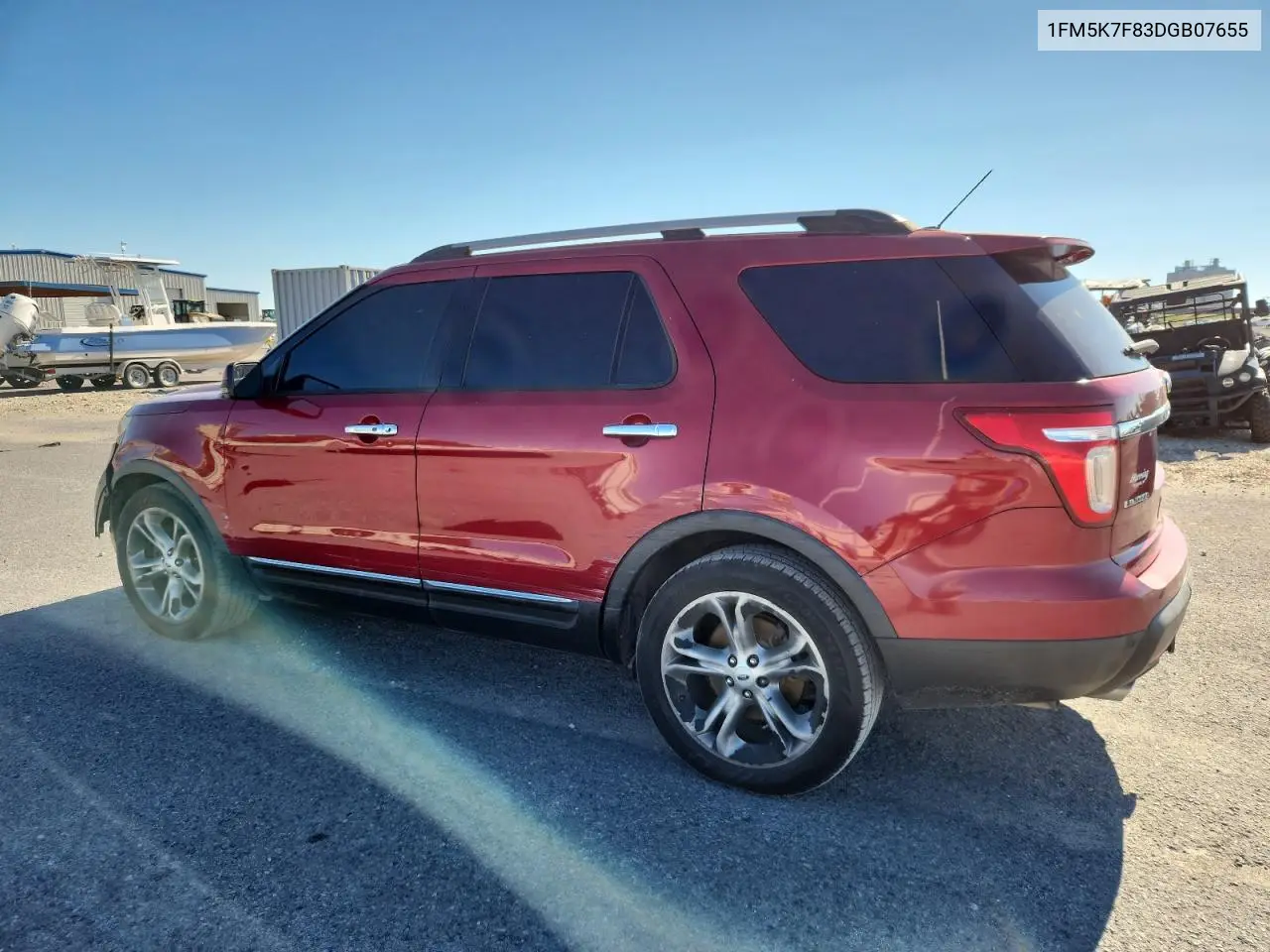 1FM5K7F83DGB07655 2013 Ford Explorer Limited