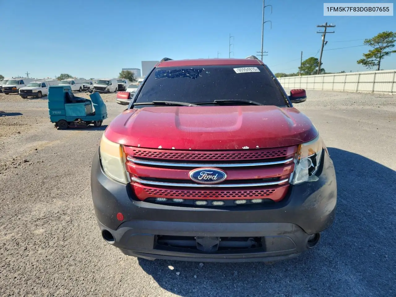 1FM5K7F83DGB07655 2013 Ford Explorer Limited