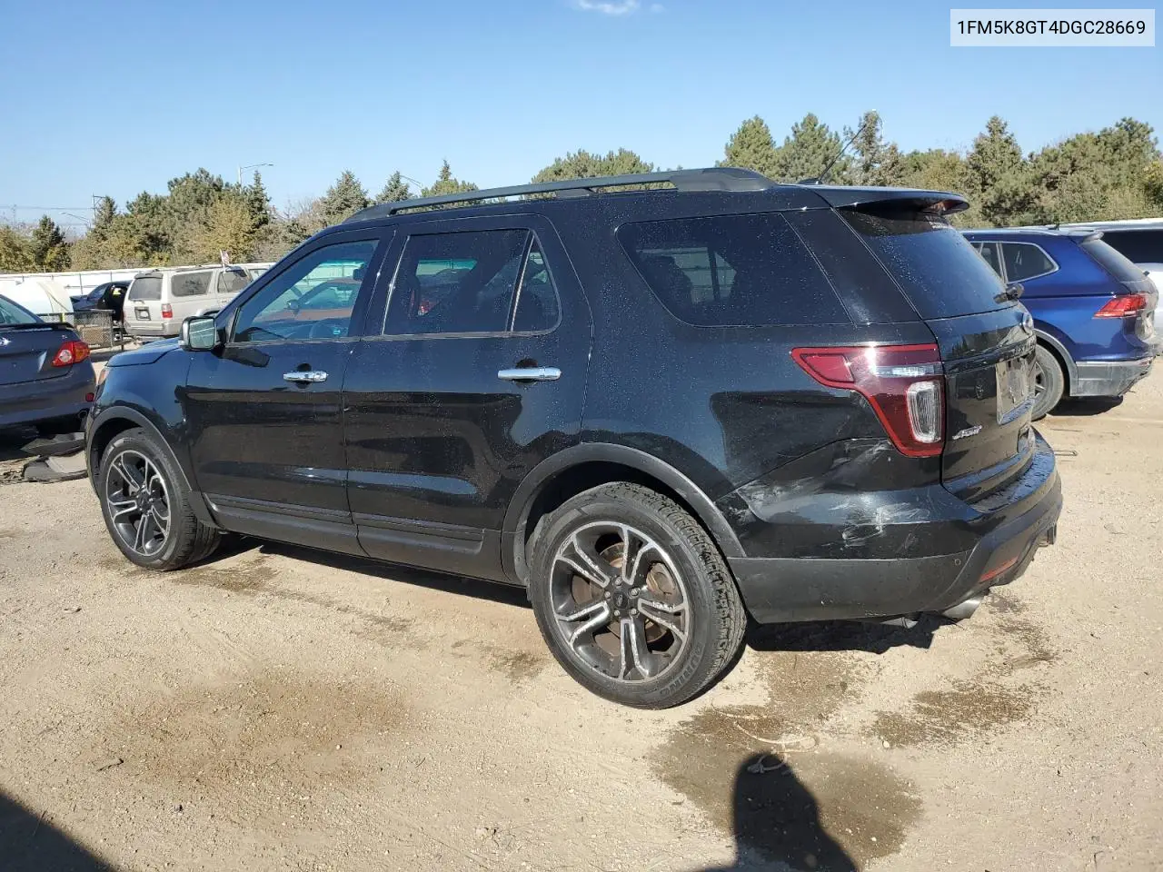 1FM5K8GT4DGC28669 2013 Ford Explorer Sport