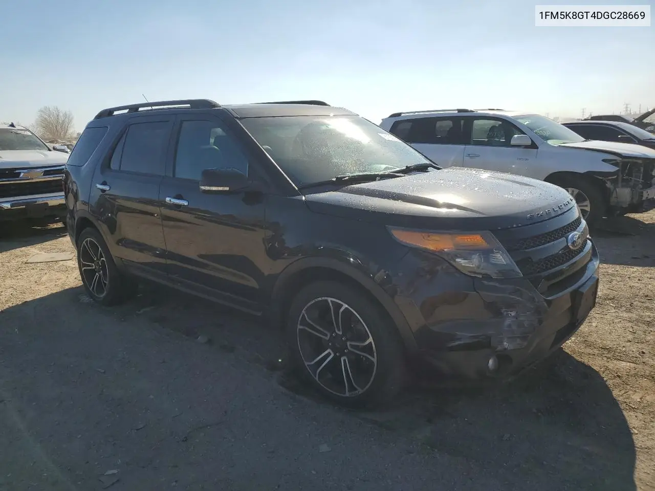 1FM5K8GT4DGC28669 2013 Ford Explorer Sport