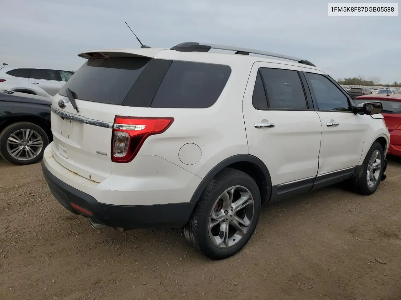 1FM5K8F87DGB05588 2013 Ford Explorer Limited