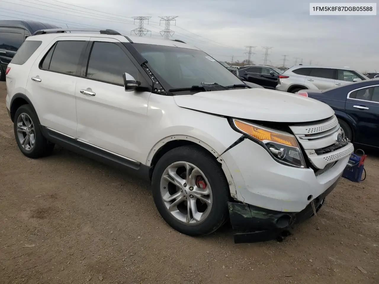 1FM5K8F87DGB05588 2013 Ford Explorer Limited