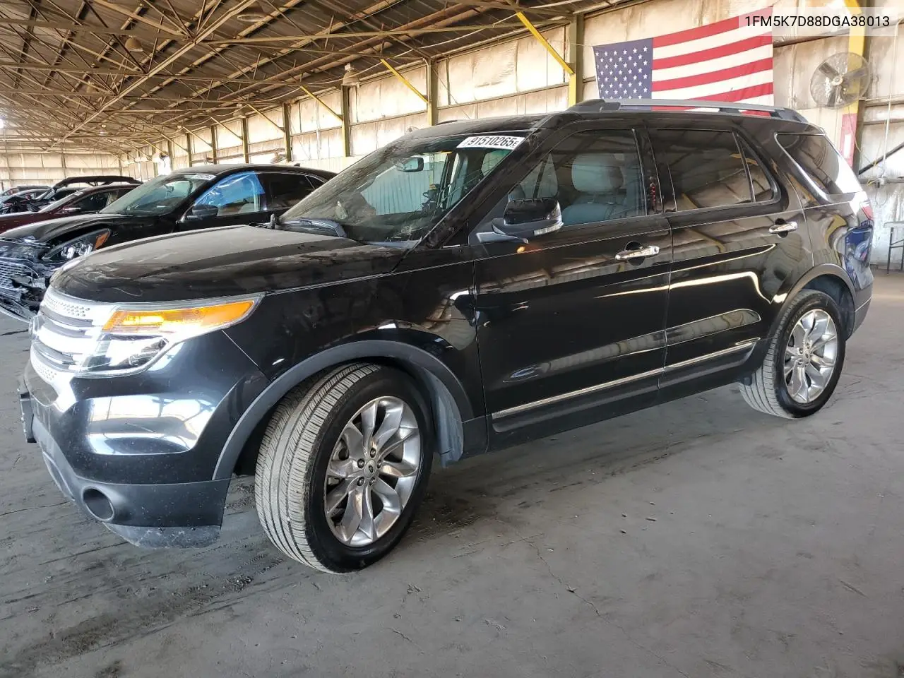 1FM5K7D88DGA38013 2013 Ford Explorer Xlt