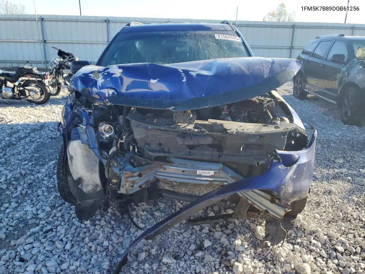 1FM5K7B89DGB61256 2013 Ford Explorer