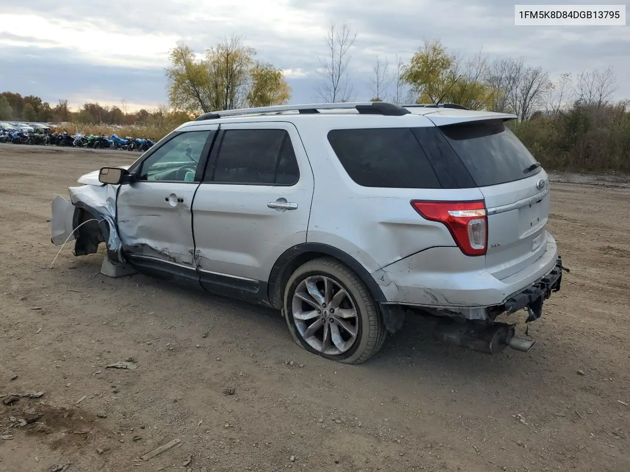 1FM5K8D84DGB13795 2013 Ford Explorer Xlt