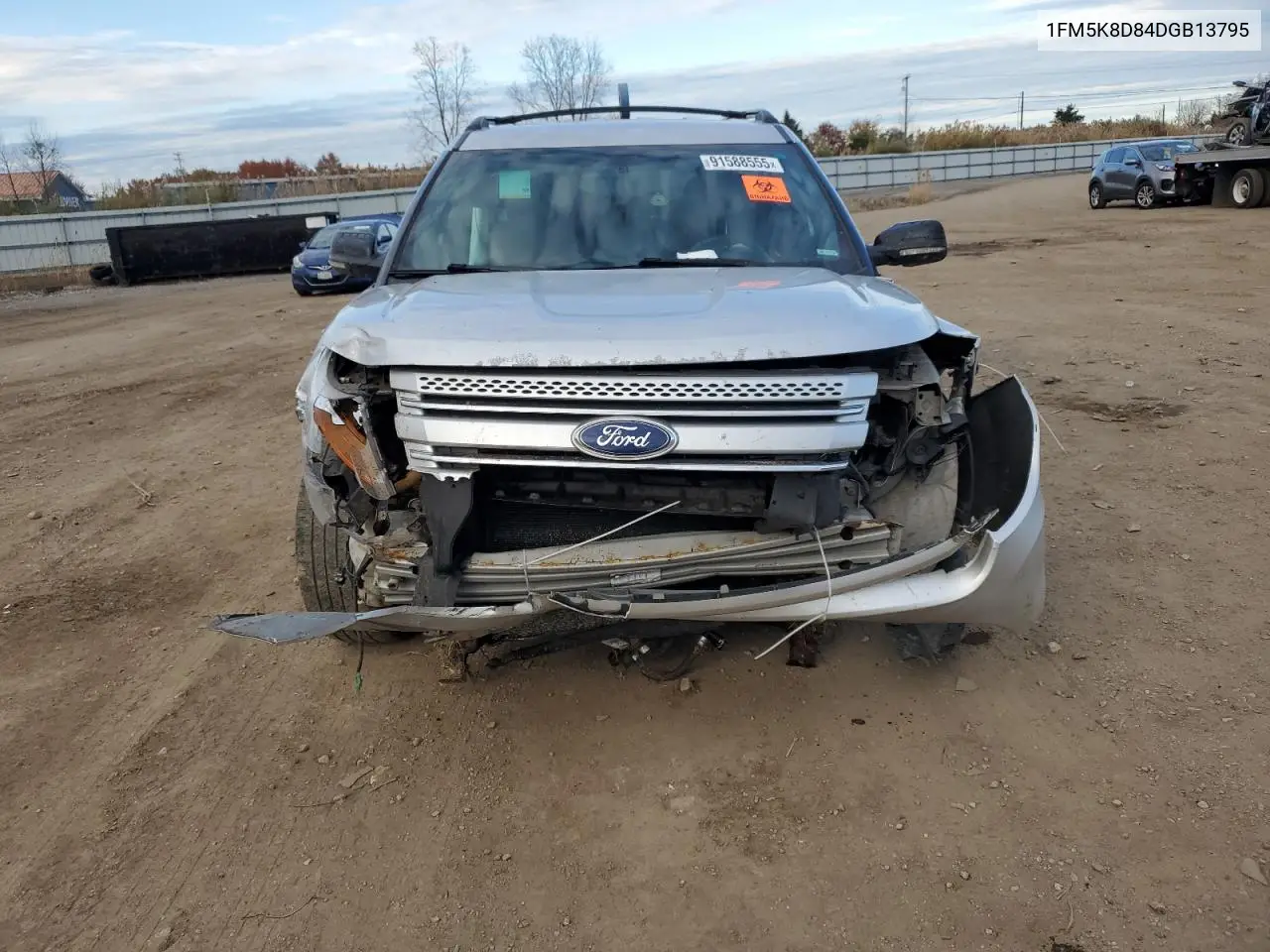 1FM5K8D84DGB13795 2013 Ford Explorer Xlt