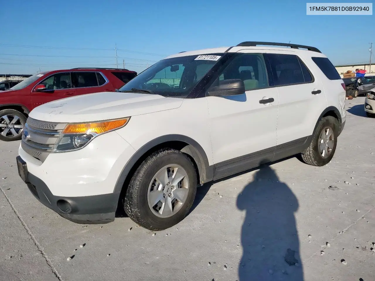 1FM5K7B81DGB92940 2013 Ford Explorer