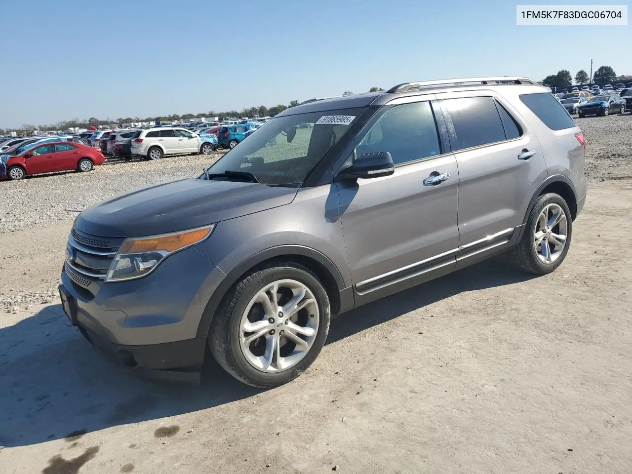 1FM5K7F83DGC06704 2013 Ford Explorer Limited