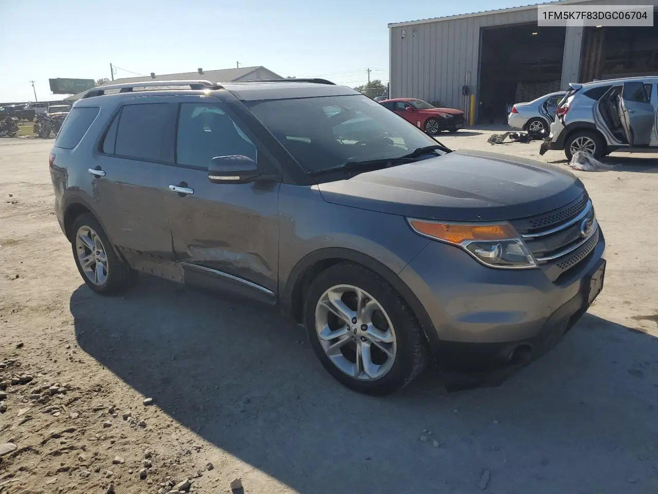 1FM5K7F83DGC06704 2013 Ford Explorer Limited