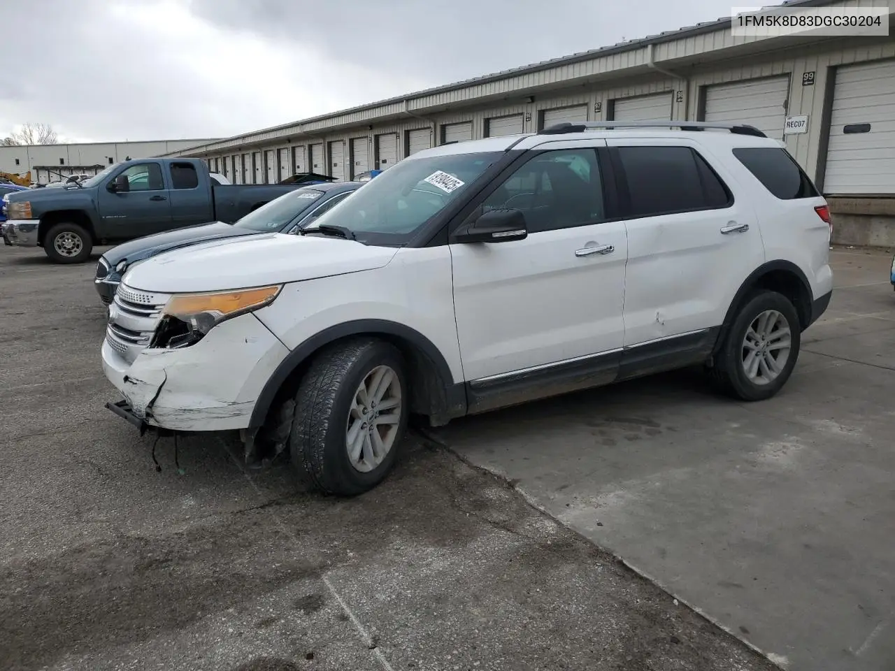 1FM5K8D83DGC30204 2013 Ford Explorer Xlt