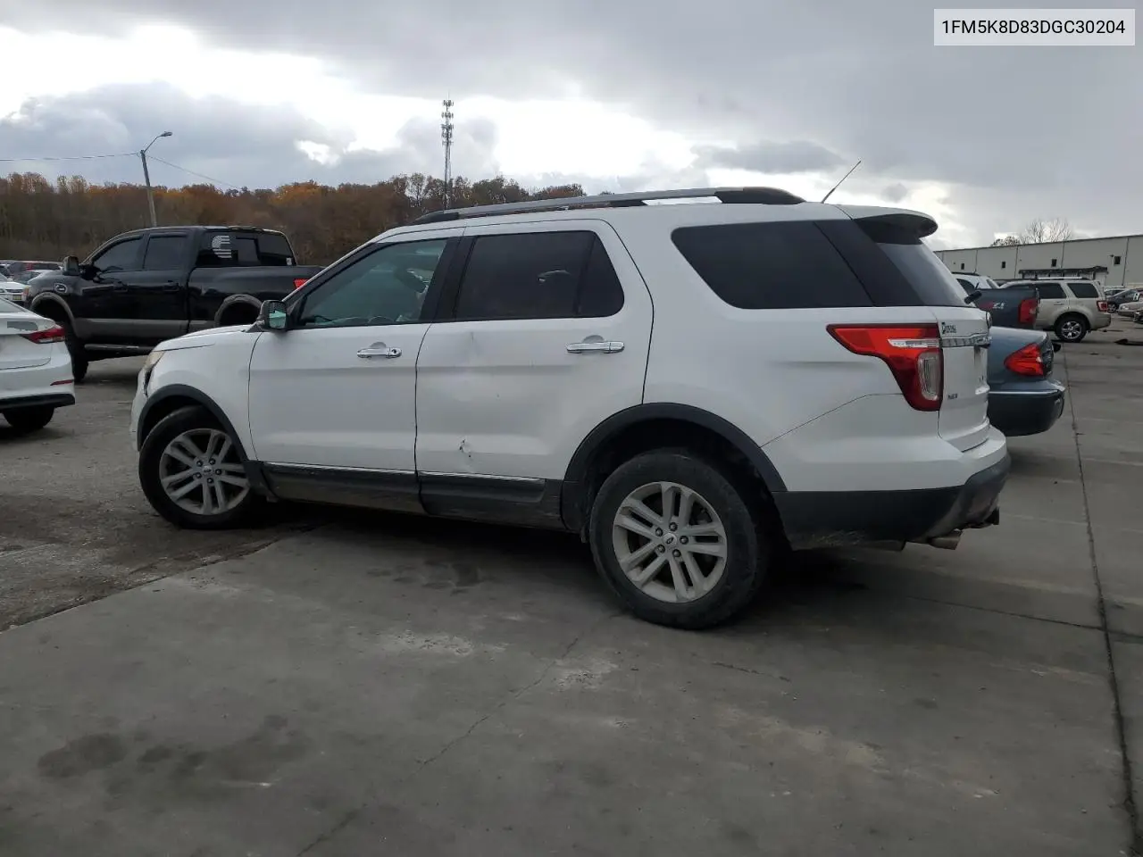 1FM5K8D83DGC30204 2013 Ford Explorer Xlt