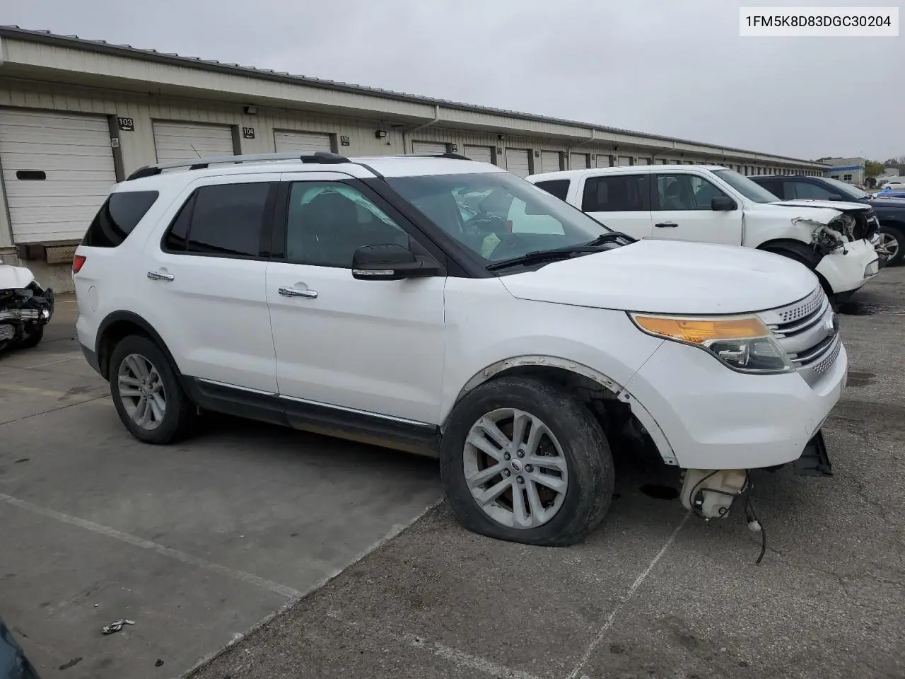 1FM5K8D83DGC30204 2013 Ford Explorer Xlt