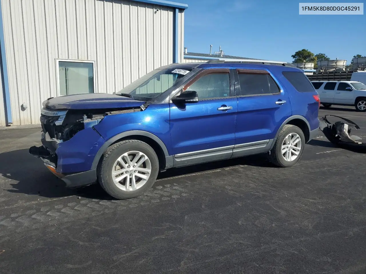 1FM5K8D80DGC45291 2013 Ford Explorer Xlt