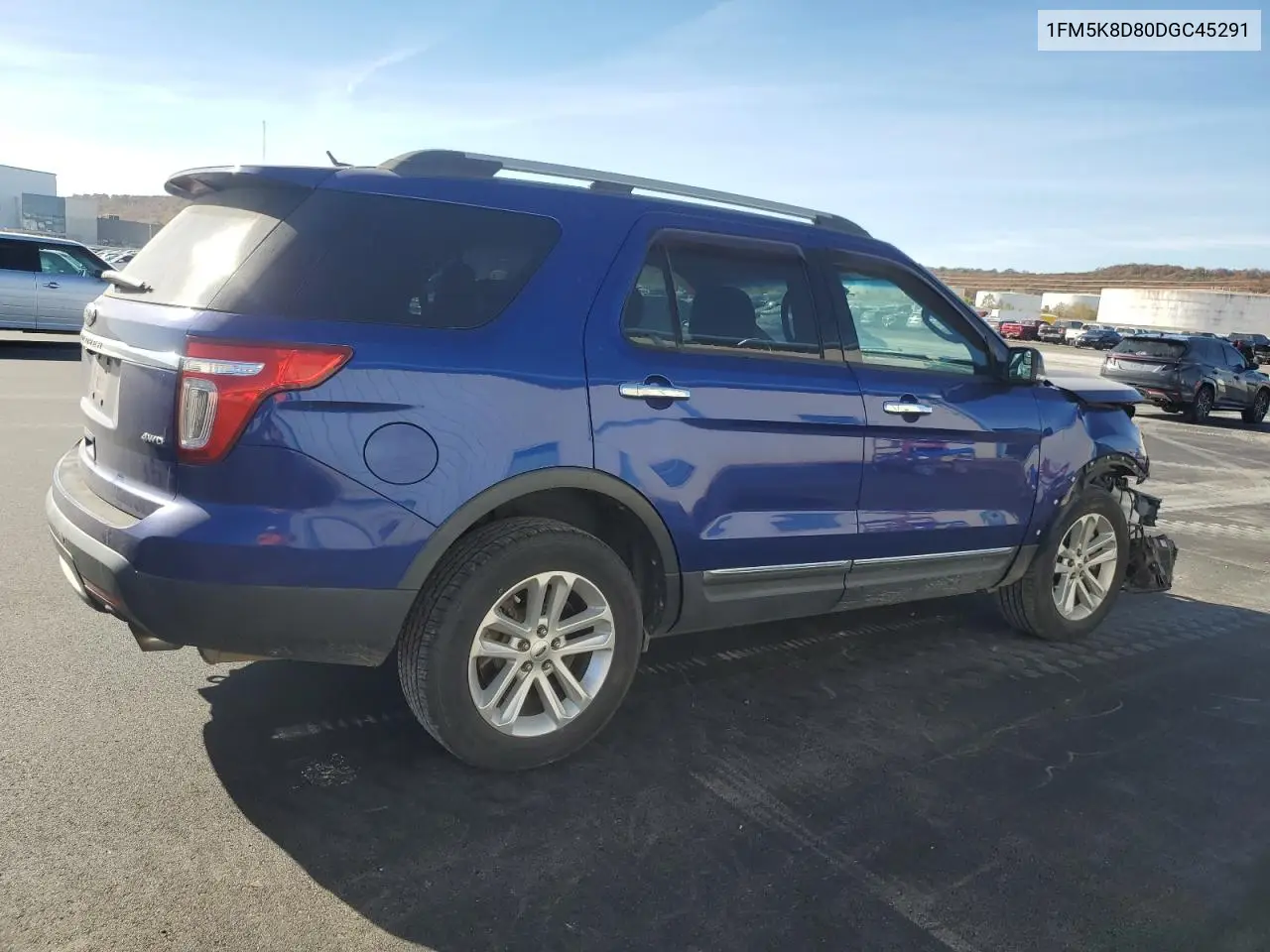 1FM5K8D80DGC45291 2013 Ford Explorer Xlt