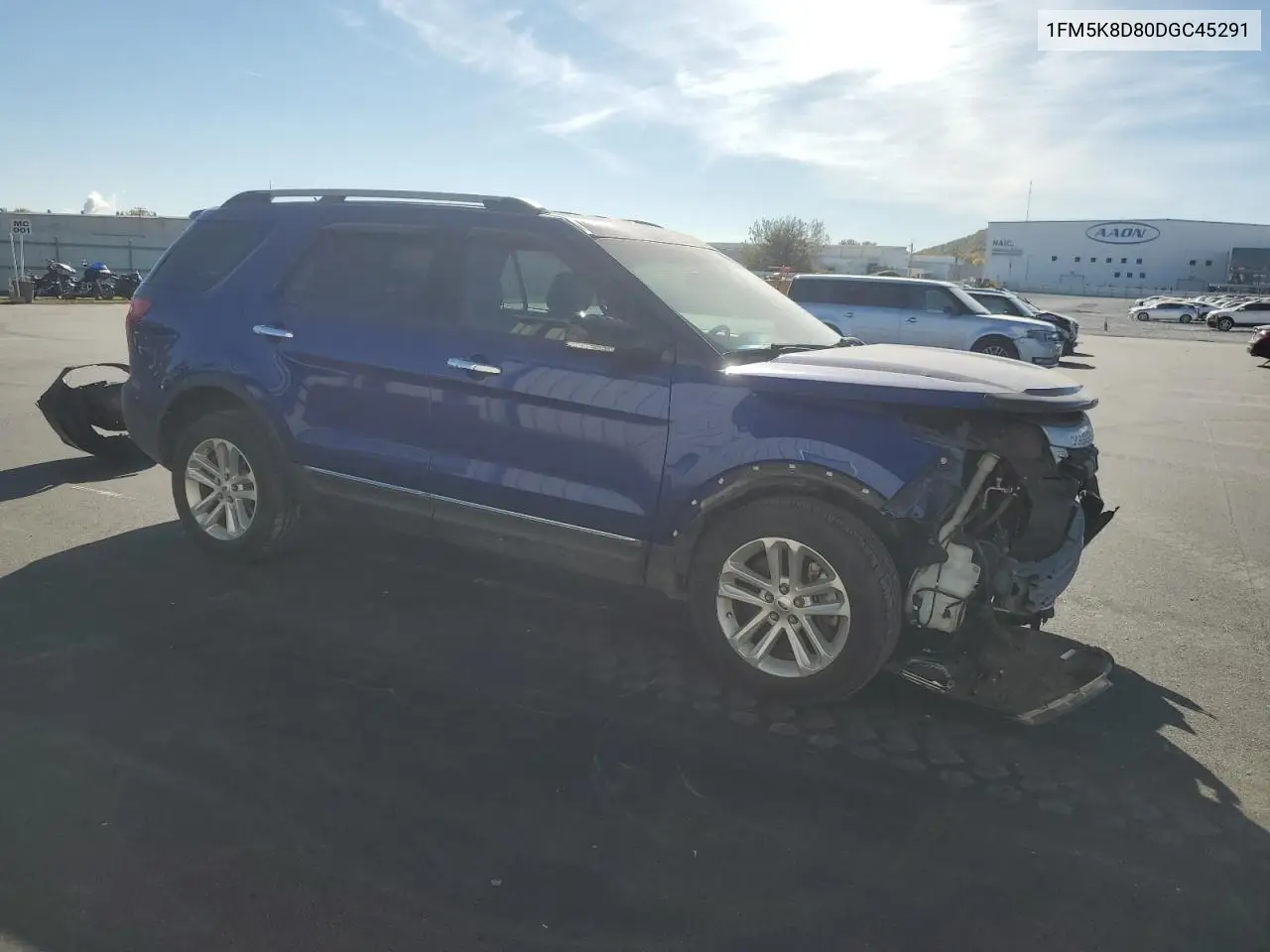 1FM5K8D80DGC45291 2013 Ford Explorer Xlt