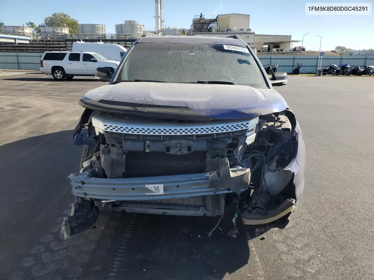 1FM5K8D80DGC45291 2013 Ford Explorer Xlt