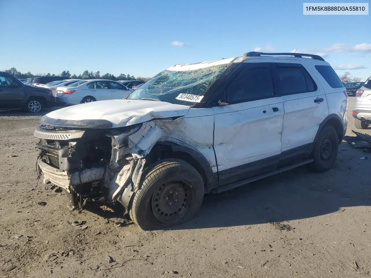 1FM5K8B88DGA55810 2013 Ford Explorer