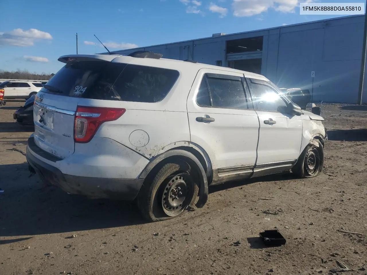 1FM5K8B88DGA55810 2013 Ford Explorer