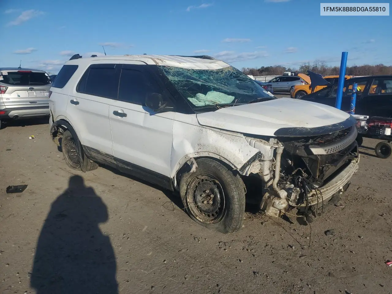 1FM5K8B88DGA55810 2013 Ford Explorer