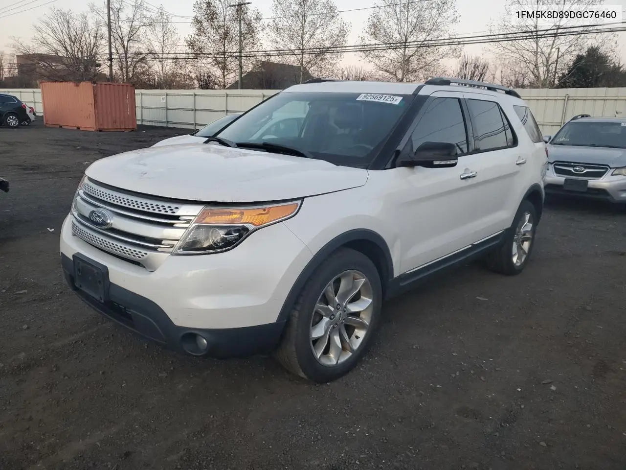 1FM5K8D89DGC76460 2013 Ford Explorer Xlt