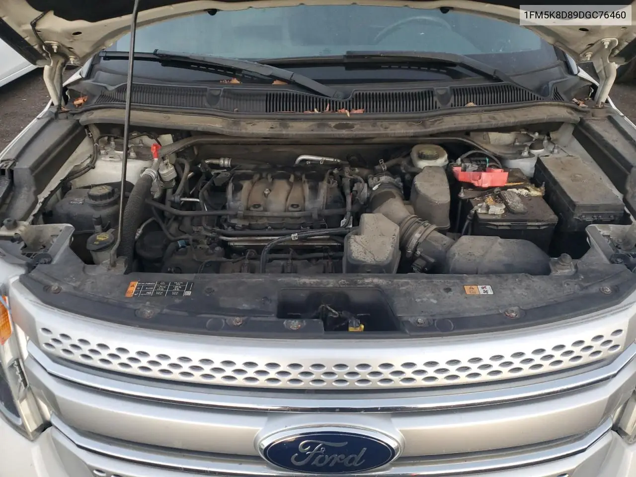 1FM5K8D89DGC76460 2013 Ford Explorer Xlt