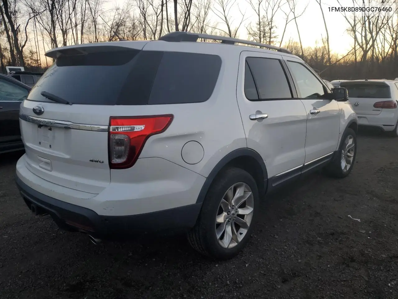 1FM5K8D89DGC76460 2013 Ford Explorer Xlt