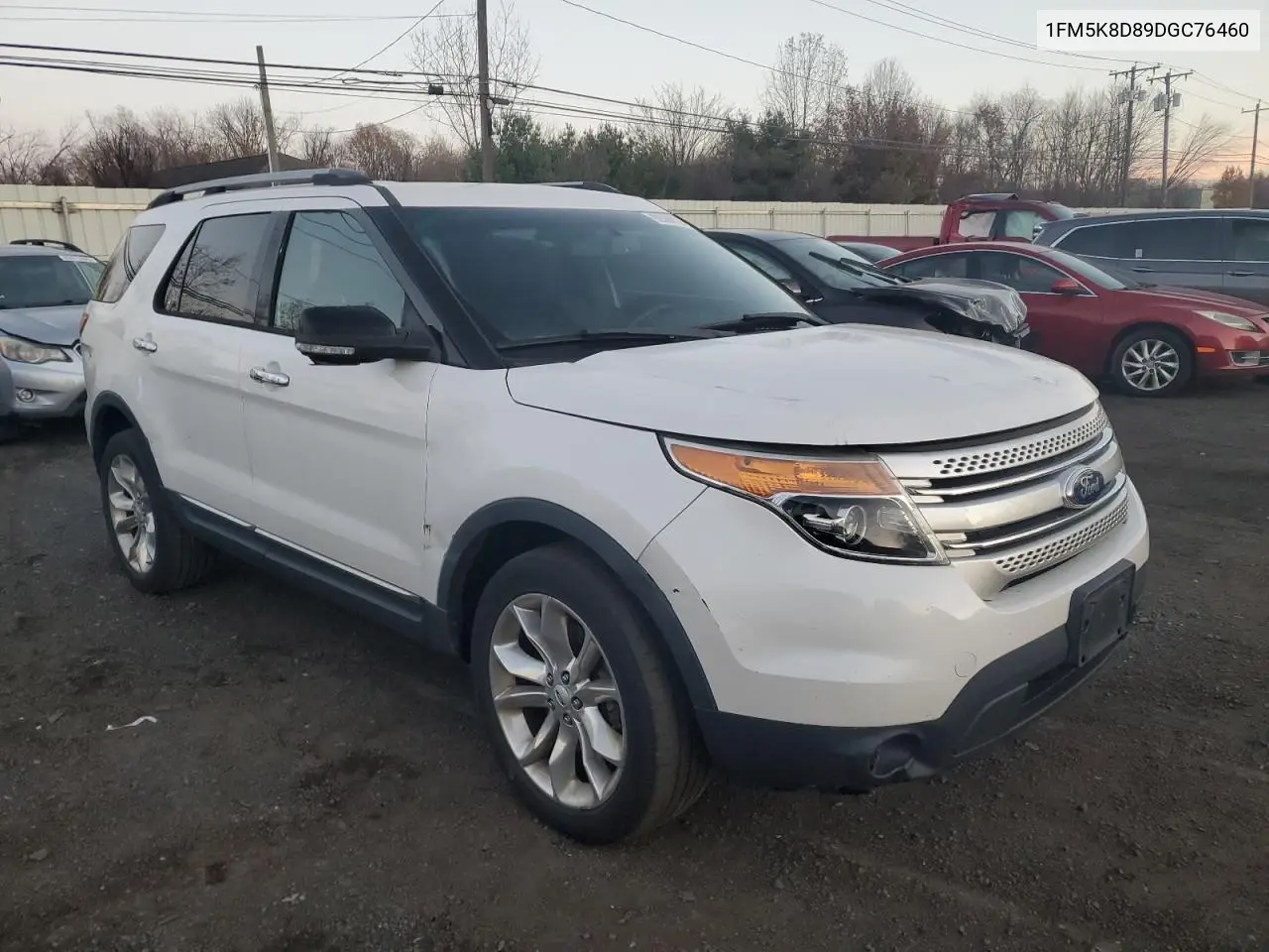 1FM5K8D89DGC76460 2013 Ford Explorer Xlt