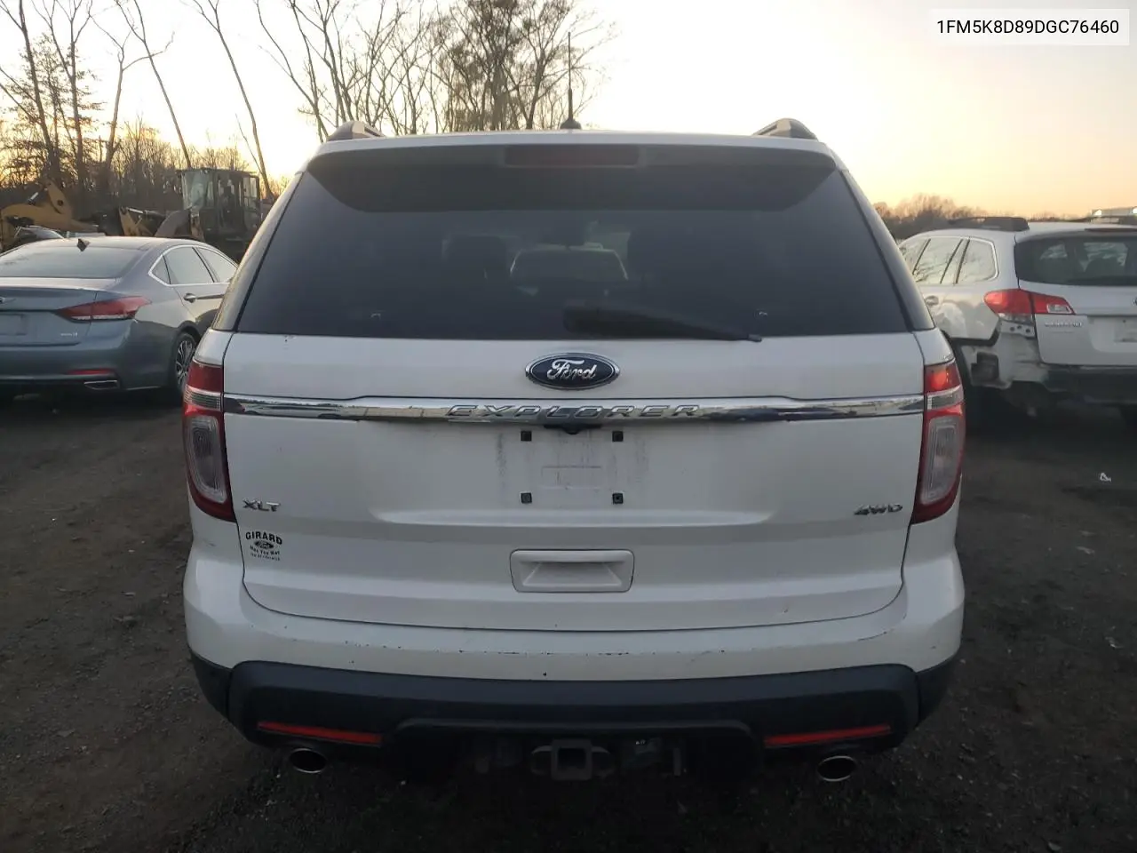 1FM5K8D89DGC76460 2013 Ford Explorer Xlt