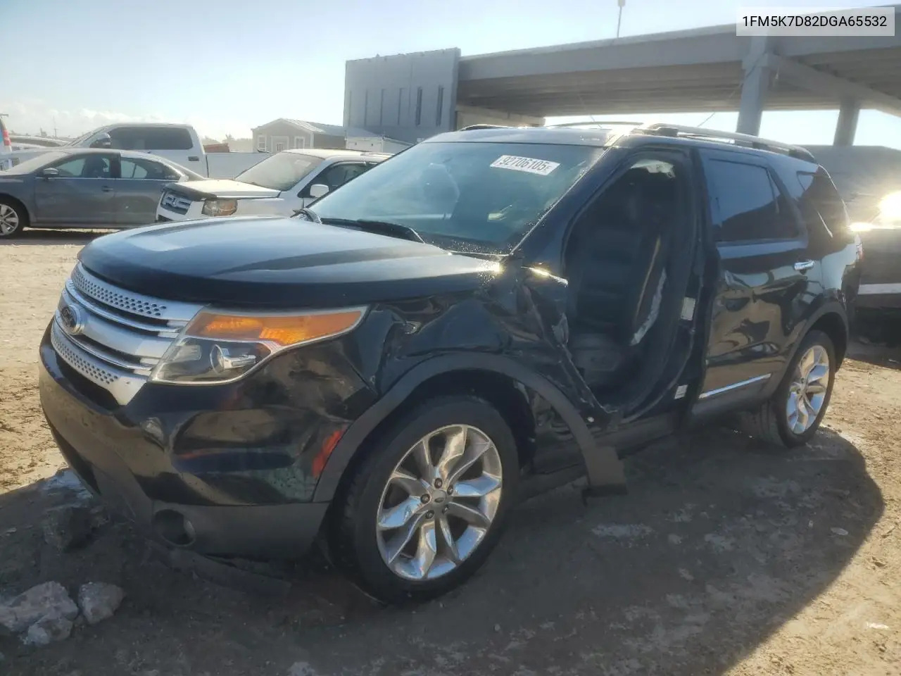 1FM5K7D82DGA65532 2013 Ford Explorer Xlt