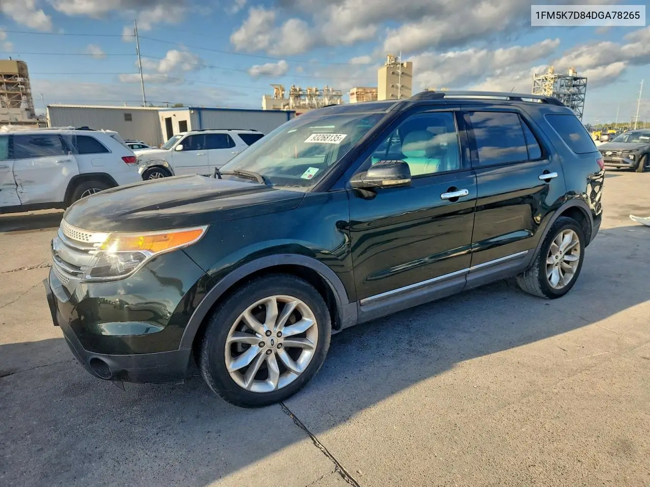 1FM5K7D84DGA78265 2013 Ford Explorer Xlt