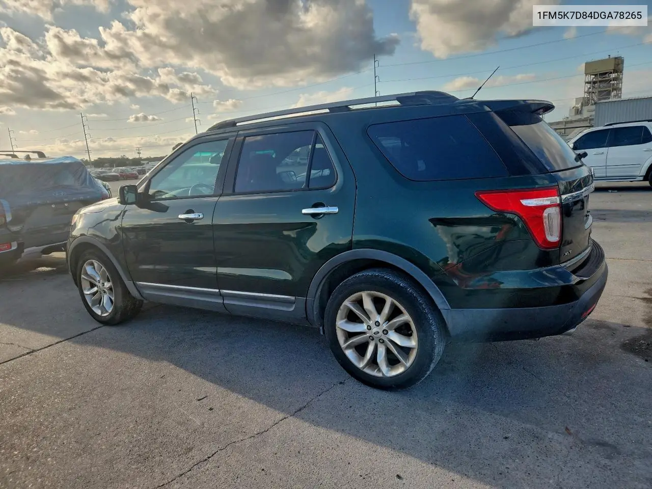 1FM5K7D84DGA78265 2013 Ford Explorer Xlt