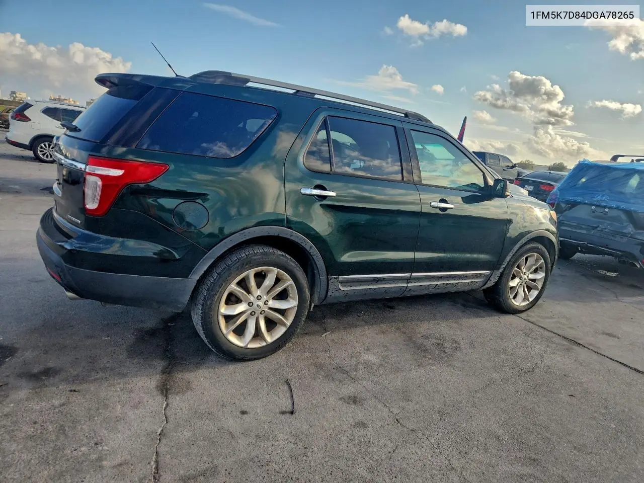 1FM5K7D84DGA78265 2013 Ford Explorer Xlt