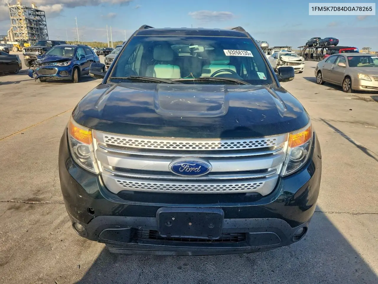 1FM5K7D84DGA78265 2013 Ford Explorer Xlt