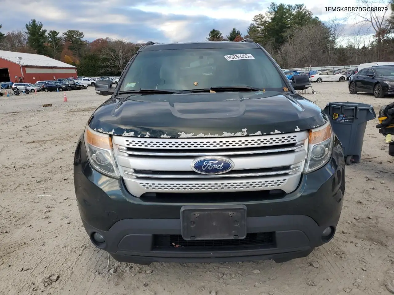 1FM5K8D87DGC88879 2013 Ford Explorer Xlt