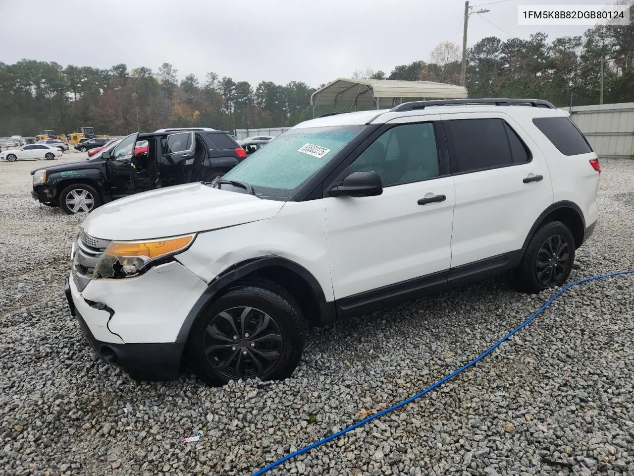 1FM5K8B82DGB80124 2013 Ford Explorer