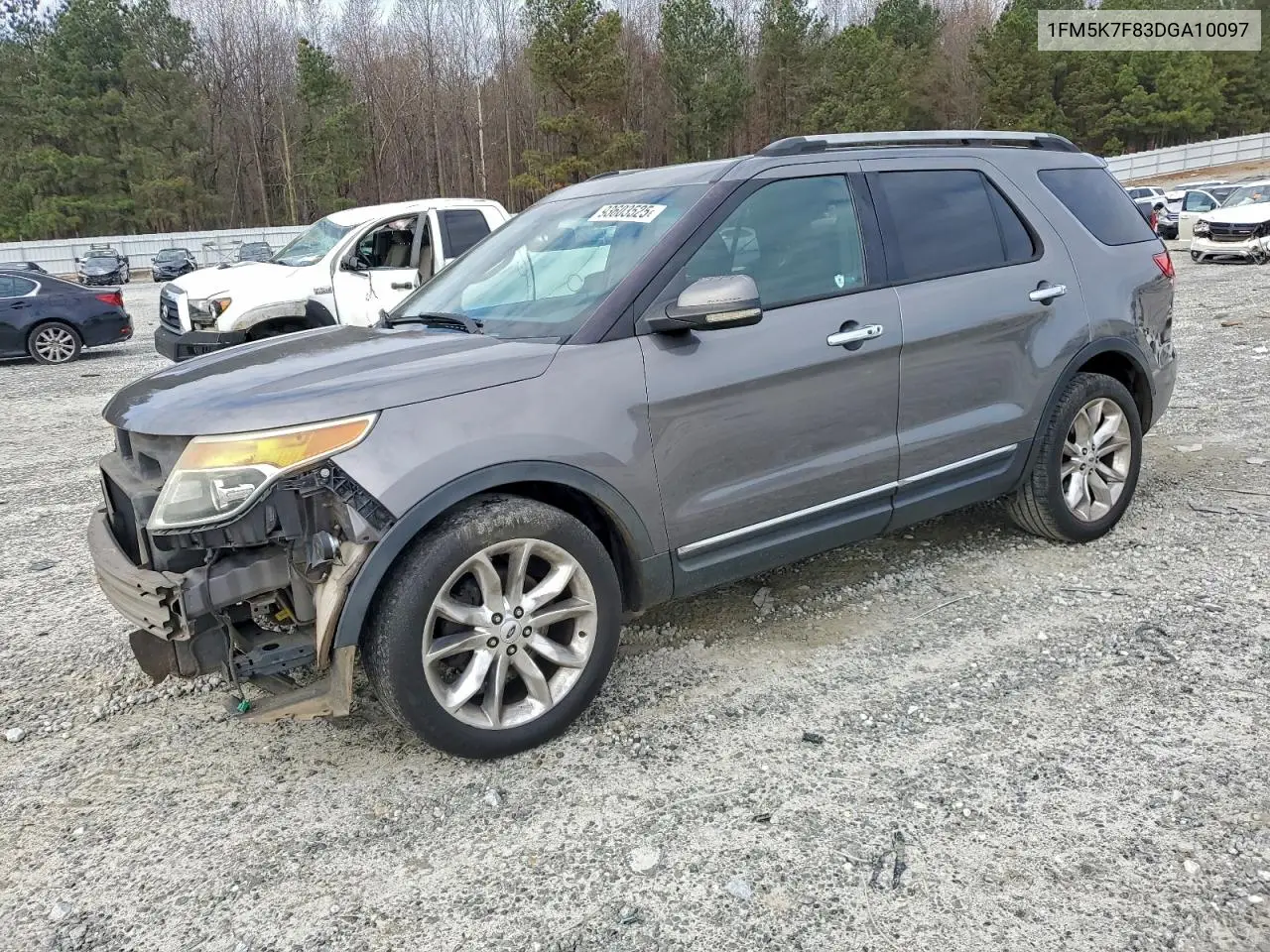 1FM5K7F83DGA10097 2013 Ford Explorer Limited