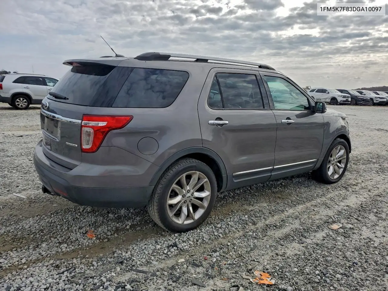 1FM5K7F83DGA10097 2013 Ford Explorer Limited