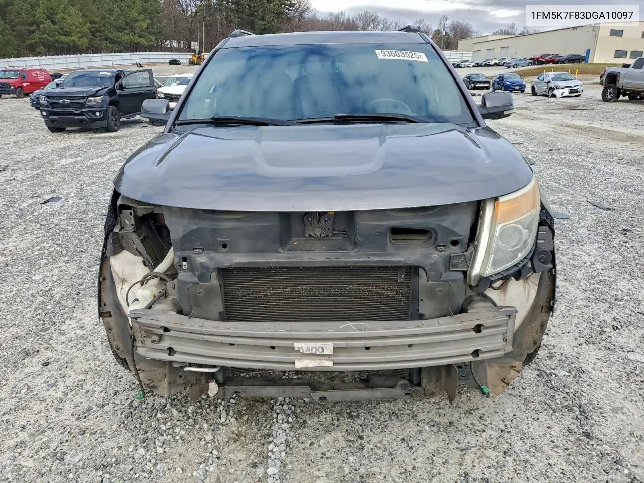 1FM5K7F83DGA10097 2013 Ford Explorer Limited