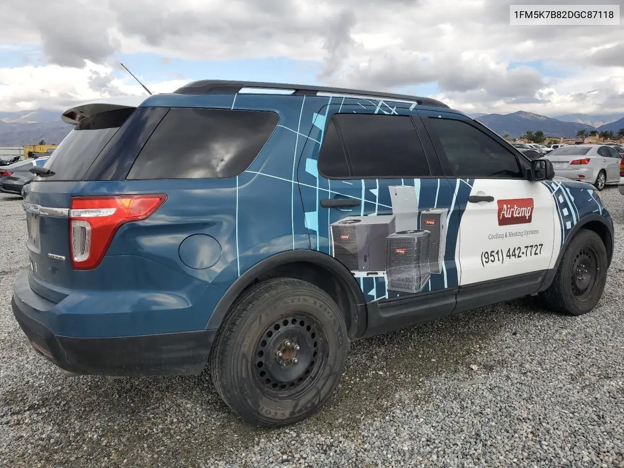 1FM5K7B82DGC87118 2013 Ford Explorer