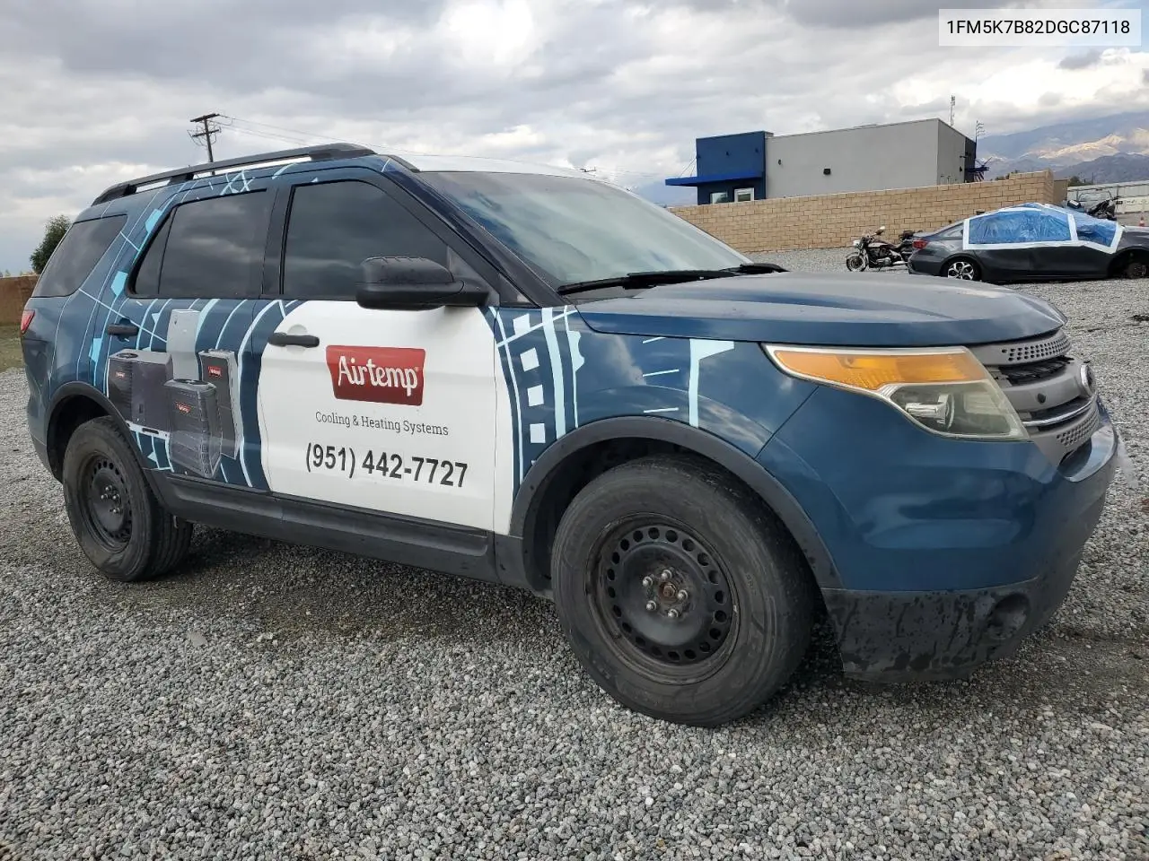 1FM5K7B82DGC87118 2013 Ford Explorer