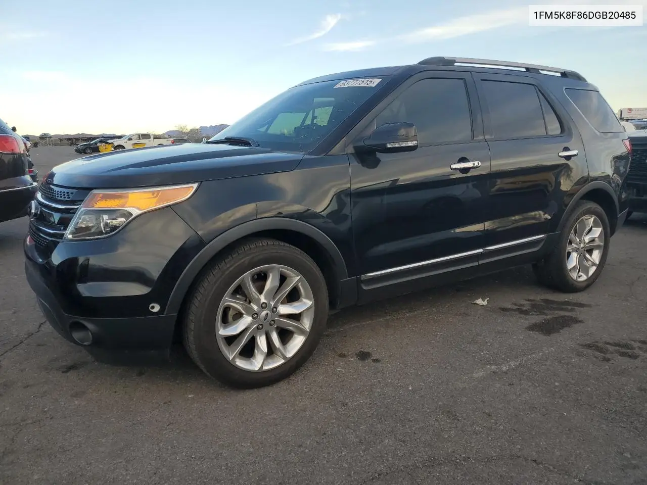 1FM5K8F86DGB20485 2013 Ford Explorer Limited