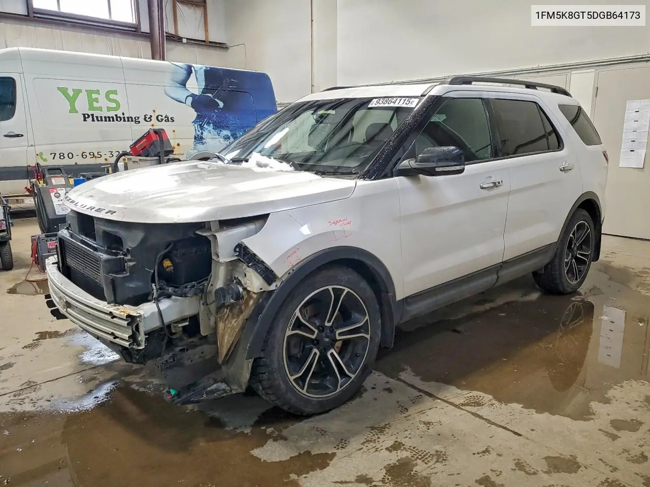 1FM5K8GT5DGB64173 2013 Ford Explorer Sport