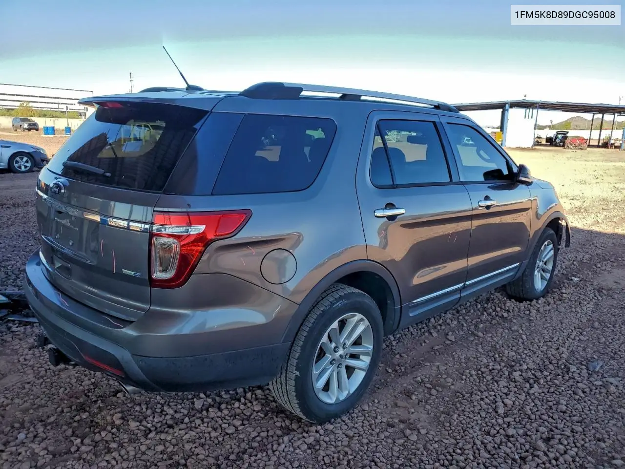 1FM5K8D89DGC95008 2013 Ford Explorer Xlt