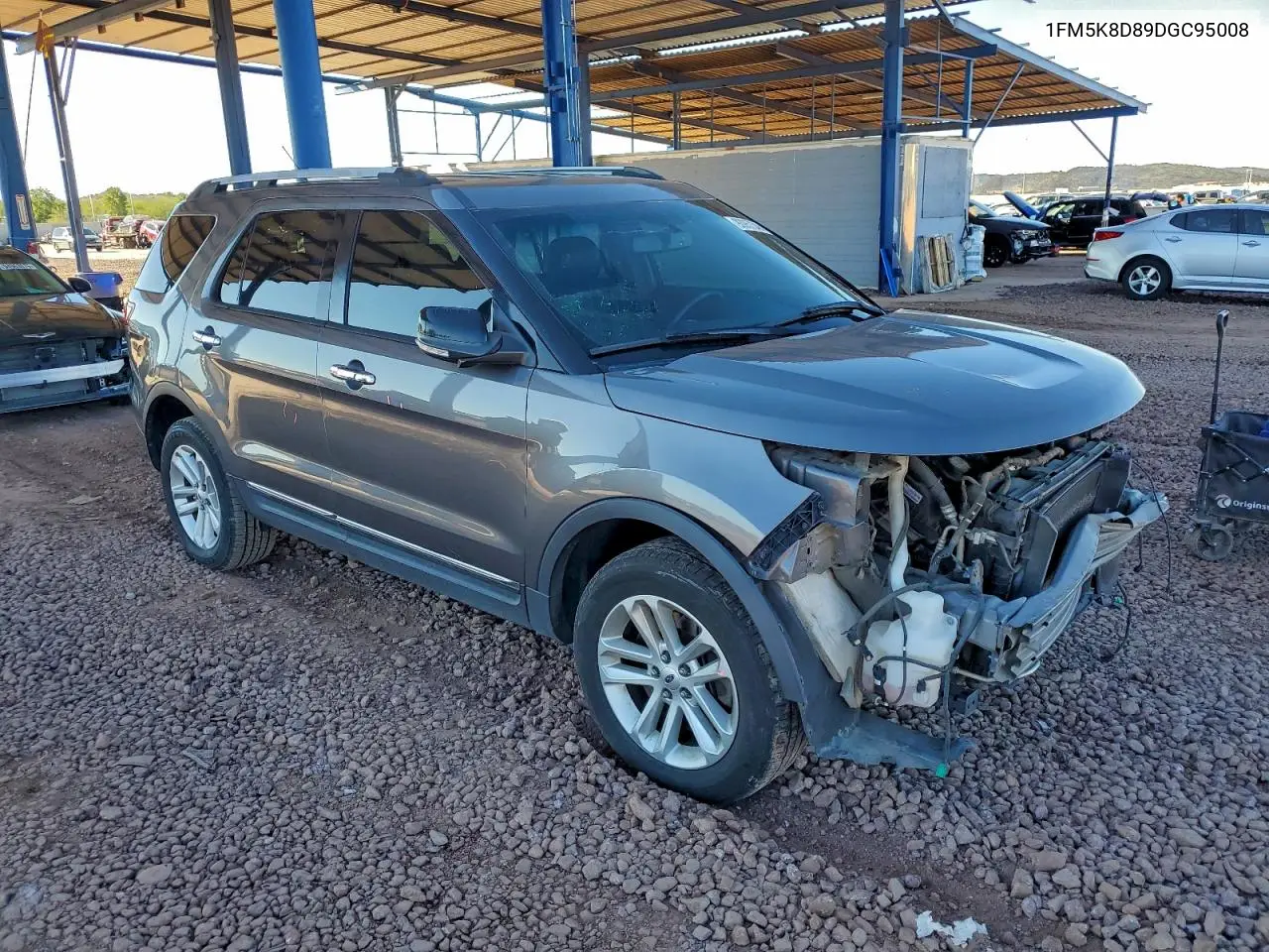 1FM5K8D89DGC95008 2013 Ford Explorer Xlt