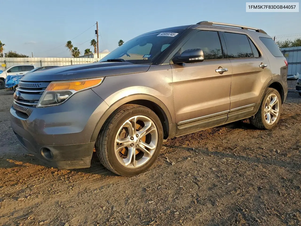 1FM5K7F83DGB44057 2013 Ford Explorer Limited