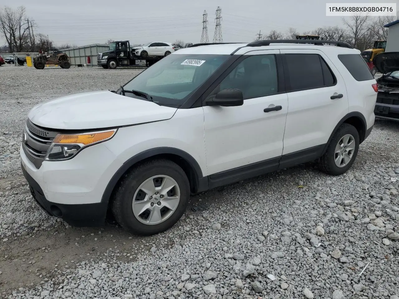 1FM5K8B8XDGB04716 2013 Ford Explorer