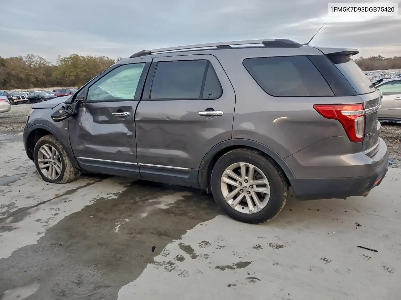1FM5K7D93DGB75420 2013 Ford Explorer Xlt